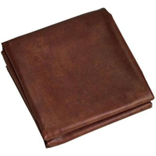 Brown Heavy Duty Leatherette Pool Table Cover - Billiard Table Cover, (Select 7ft, 8ft, 9ft)