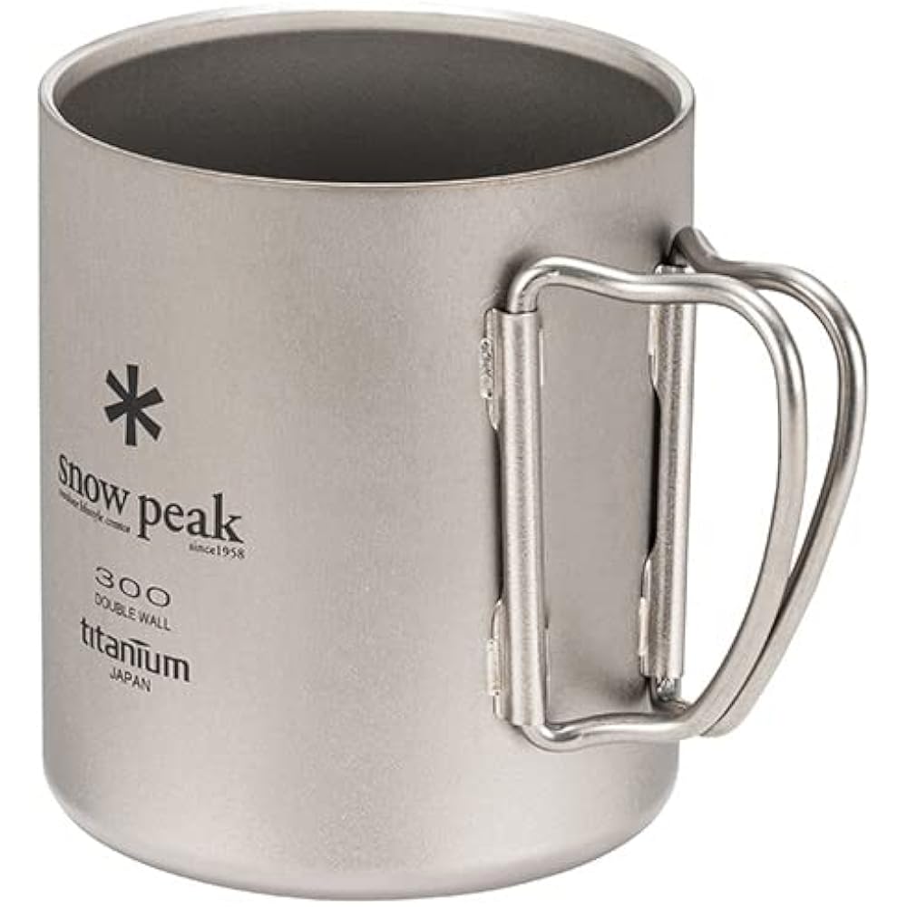 Snow Peak Titanium Double Mug