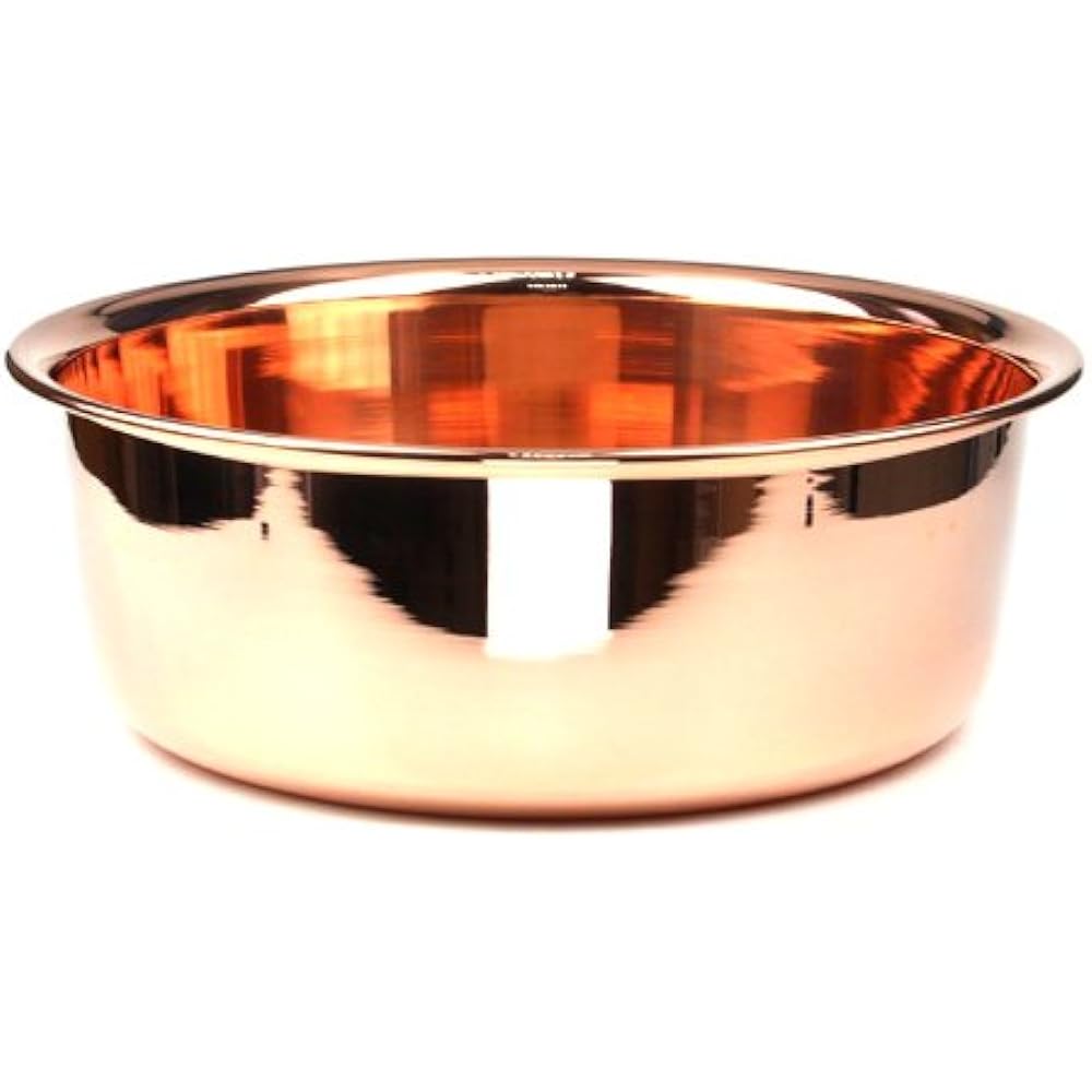 Shinko Metal Washing Bucket Plain Copper 33cm Pure Copper S-9360