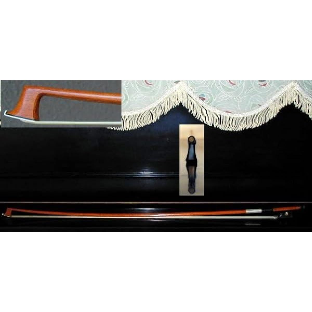VN Bow, Fernambuco Wood, Pecat Style, Ebony, Good Tone