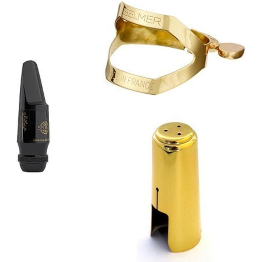 Selmer Paris Tenor Saxophone Mouthpiece Soloist E Ligature and Cap Set