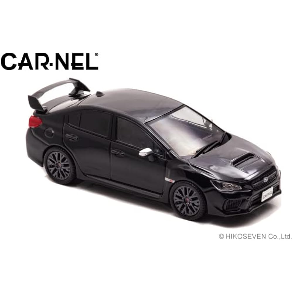 CARNEL 1/43 Subaru WRX STI Type S (VAB) 2018 Crystal Black Silica Finished Product