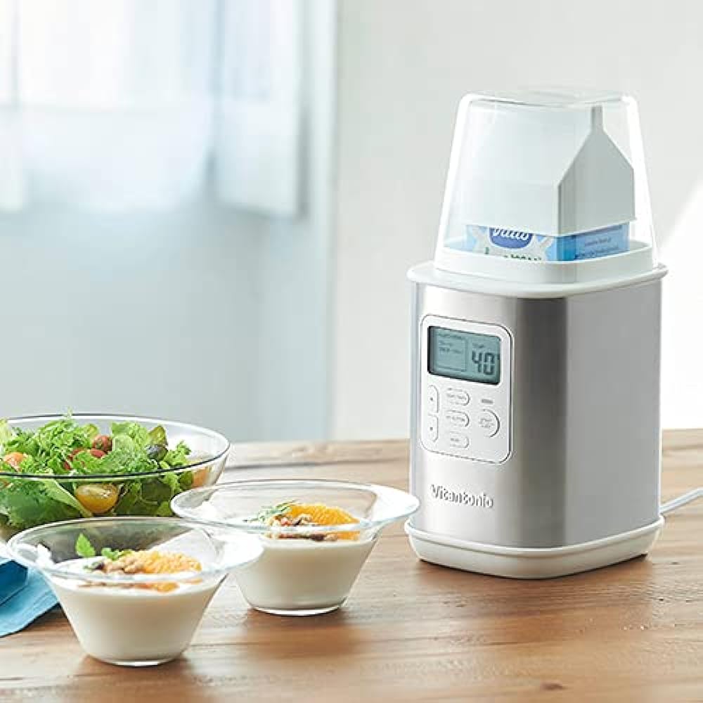 [Vitantonio] Vitantonio Yogurt Maker Silver VYG-30