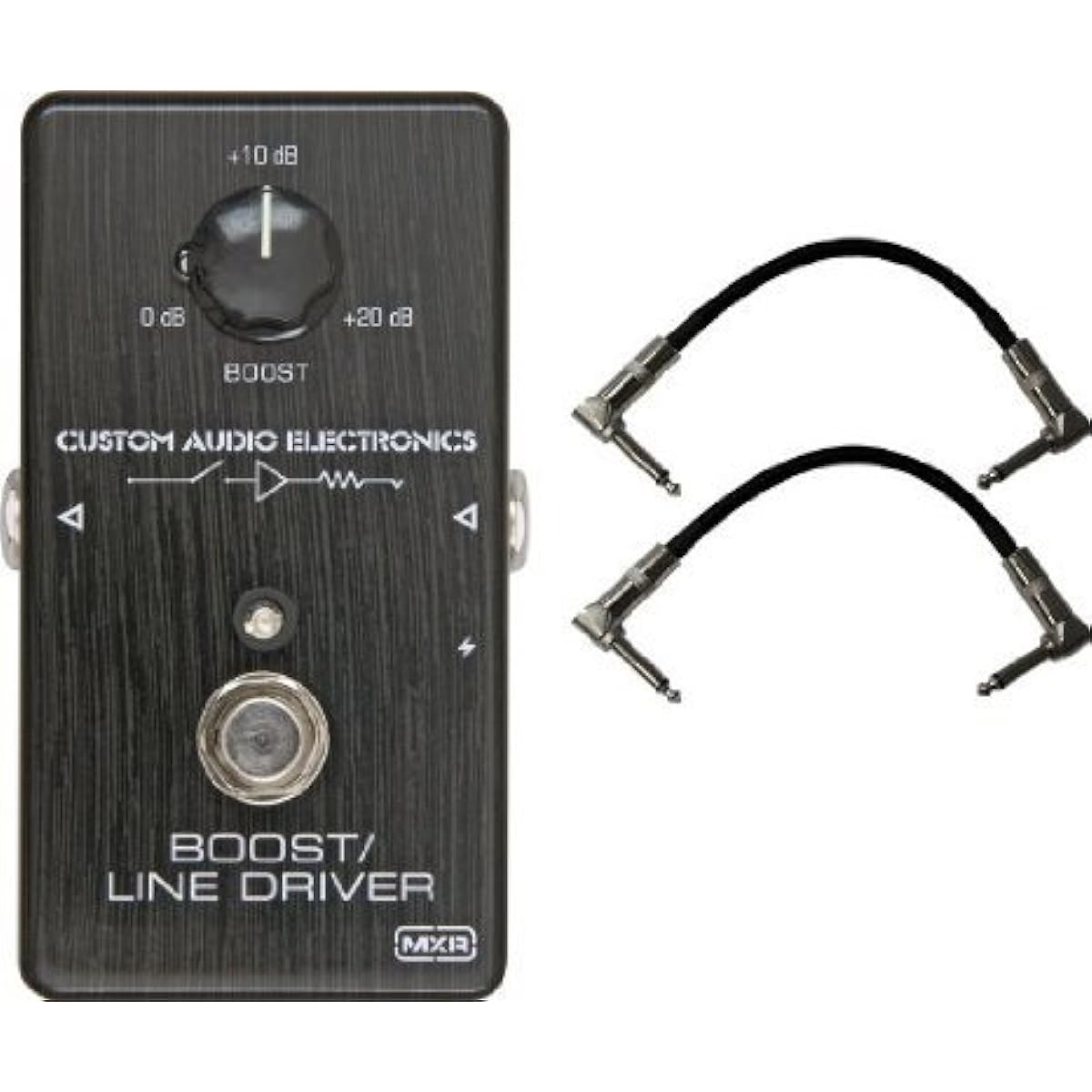 [Parallel import goods] Dunlop MXR MC401 CAE BOOST Custom Audio Electronics Pedal w/ 2 Cables