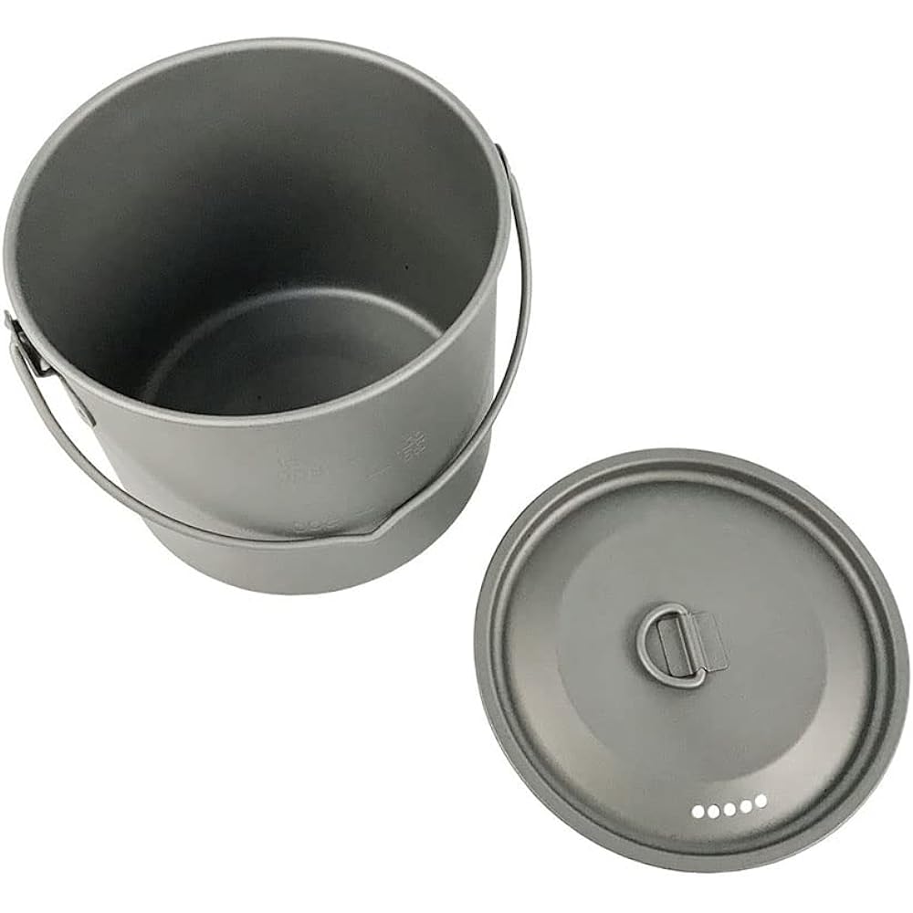 PATHFINDER Titanium 1100mL Bush Pot [Genuine Japanese Product]