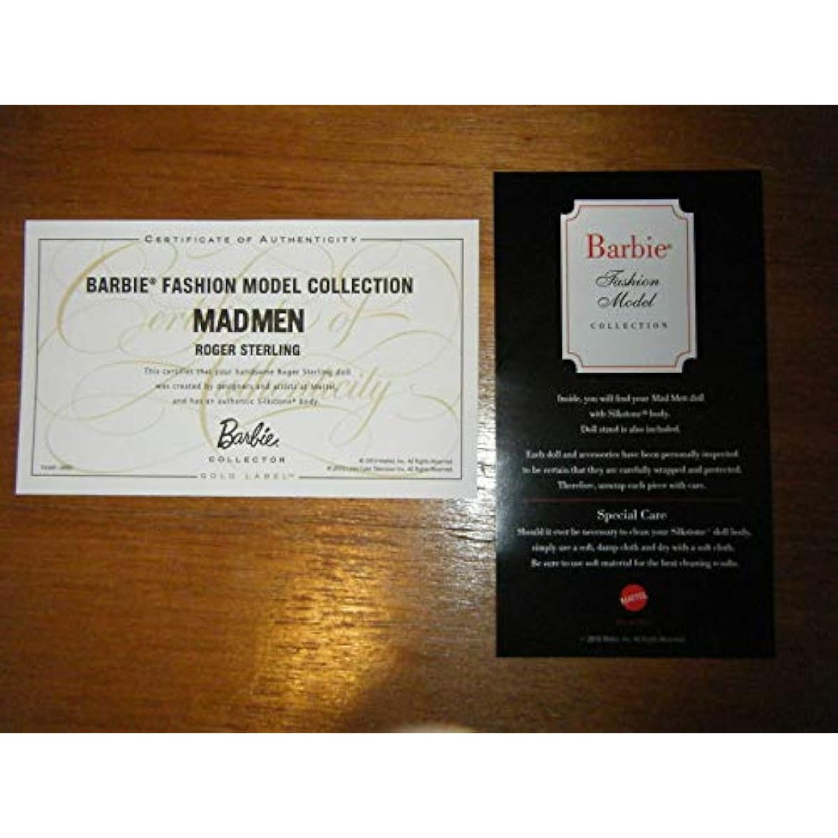 Mad Men Barbie Roger Sterling Gold Label by Mattel [Parallel Import]