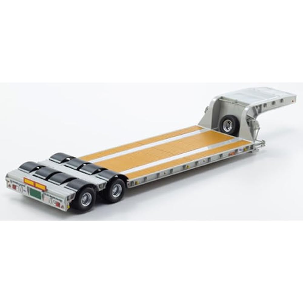 Kyosho Original 1/43 Nippon Trex Heavy Equipment Transport Semi-Trailer Gray Finished Product