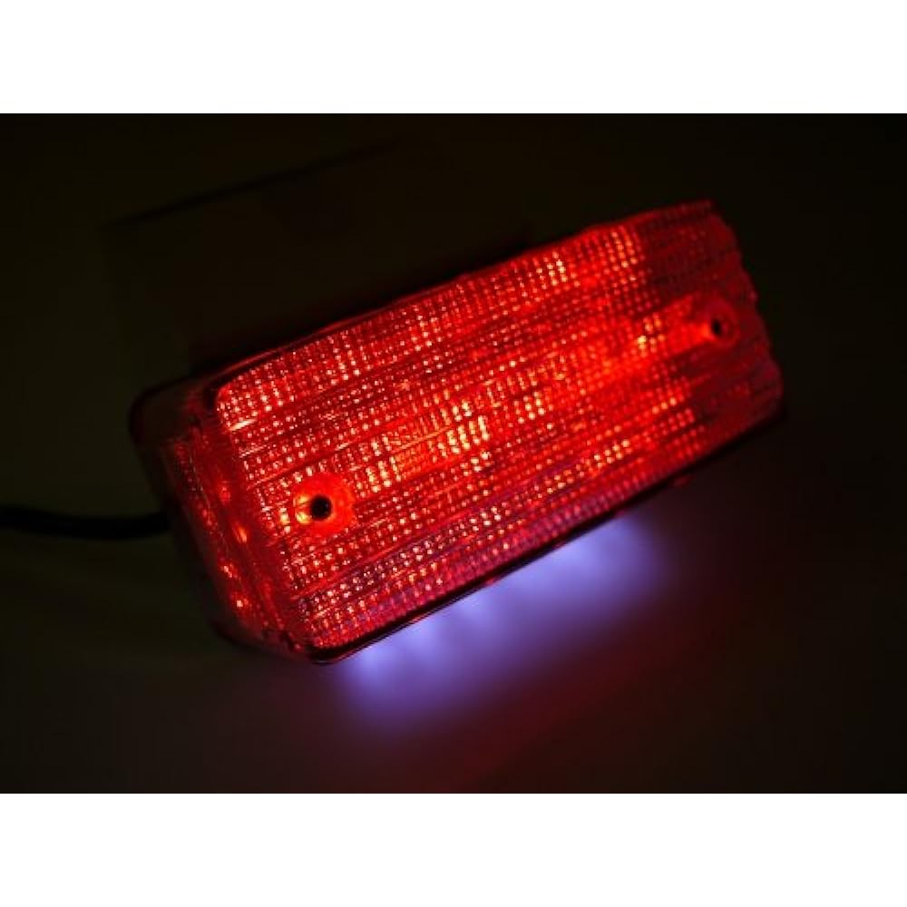GPZ400F GPZ400F2 Z400GP Z750GP Z1000J Z1000R Z1100GP KZ1100R GPZ250 LED Tail Lamp Clear Lens