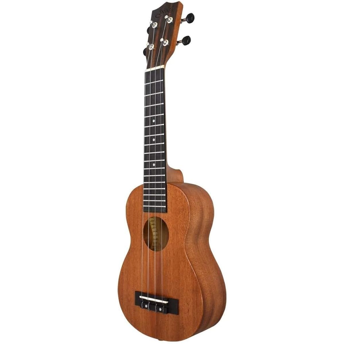 S.Yairi Ukulele, Soprano Size, Mahogany, Solid Top, Gear Pegs, YU-S-03MTS