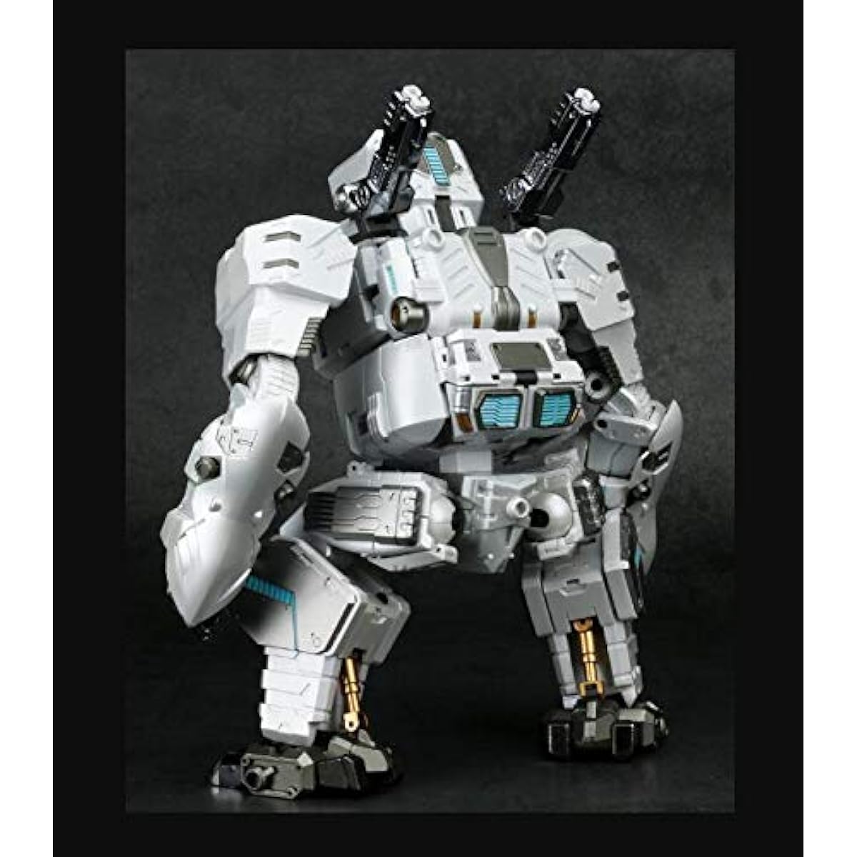 Generation Toy GT-10W White Warrior Gorilla Plated Toy Transformable Limited Edition [Parallel Import]