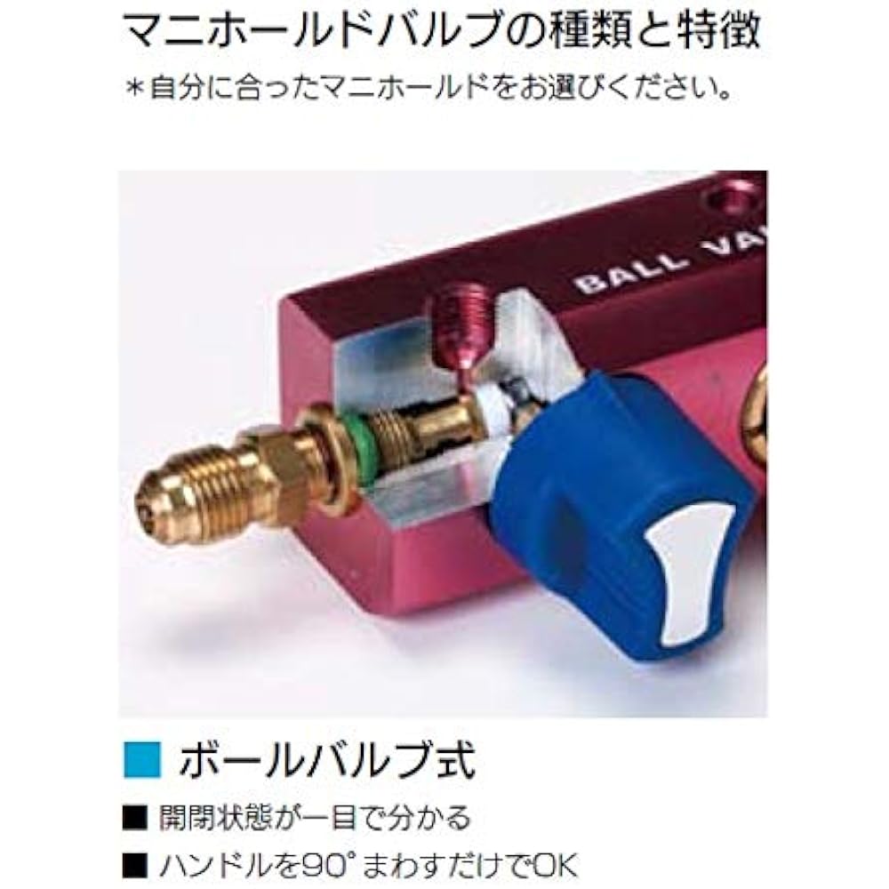 BBK 410-FMK-60 R410/R32 Manifold Kit (Ball Valve Type/150cm)