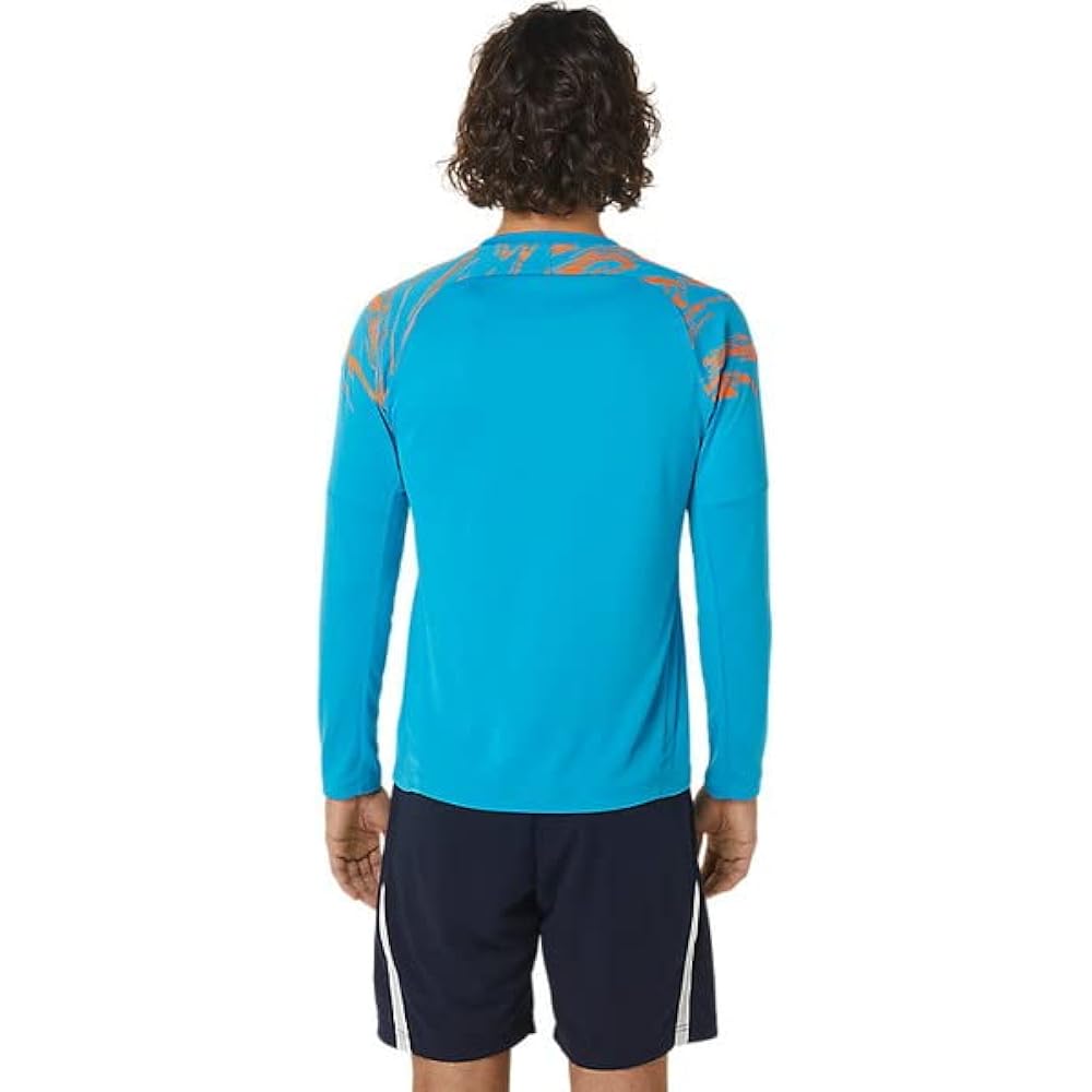 ASICS 2101A223 Men's Soccer Wear Dry Practice Long Sleeve Shirt