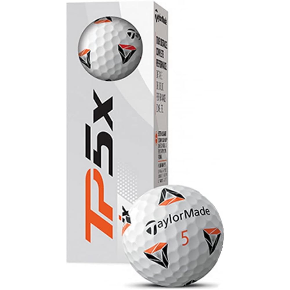 TaylorMade TP5X PIX (N7606401) 1 dozen (12 balls) Golf Balls Official Balls 21 TaylorMade