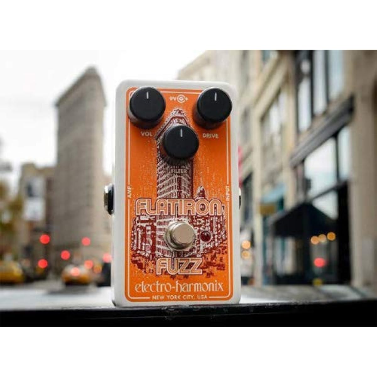 ELECTRO-HARMONIX Guitar Distortion/Fuzz Effector Flatiron Fuzz