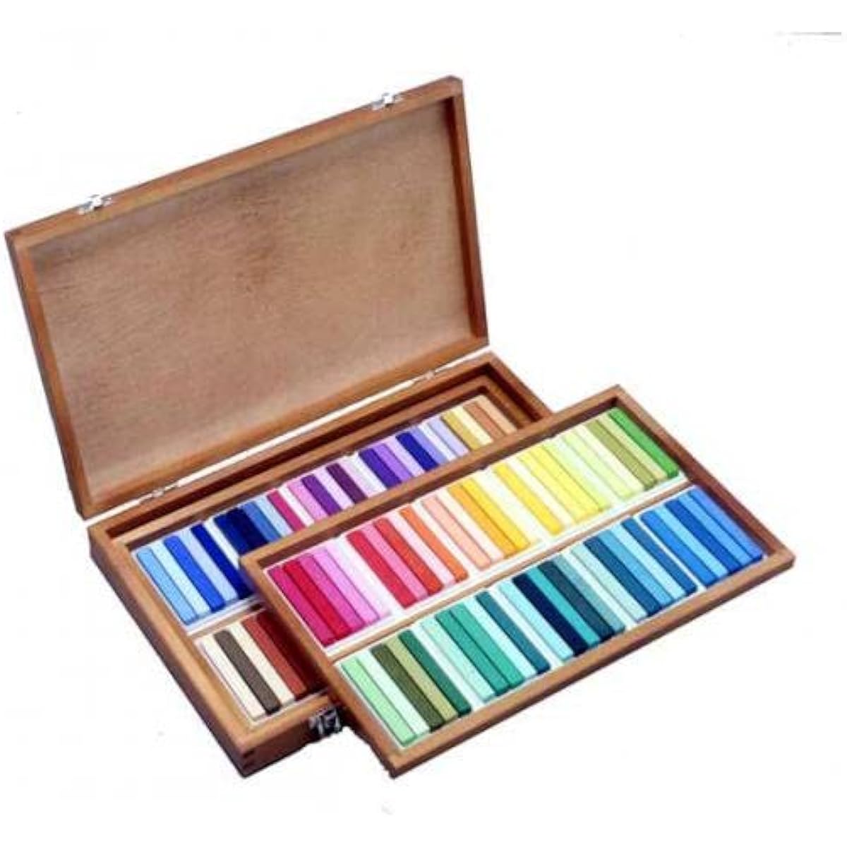 Holbein oil pastel U690 100 pieces all colors wooden box set 07690