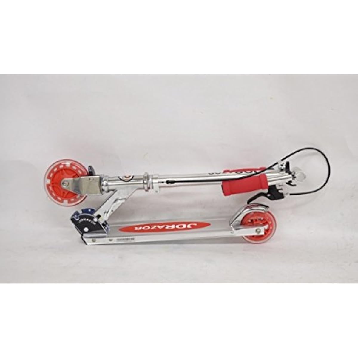 Kickboard Kick Scooter Kids MS-105R-B JD RAZOR Handle Brake Light-up LED Tires