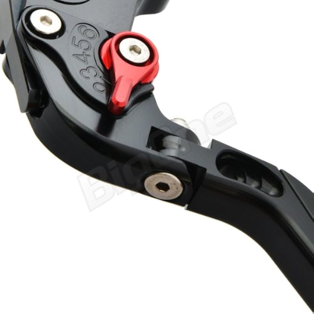 BigOne Billet Lever Set Foldable Black/Red Black Red Monkey 125 Magna 50 NS-1 GROM Grom MSX125 Rebel CBR250R Clutch Brake