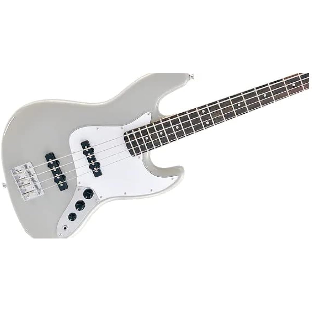 PLAYTECH Electric Bass Jazz Bass Type Gray