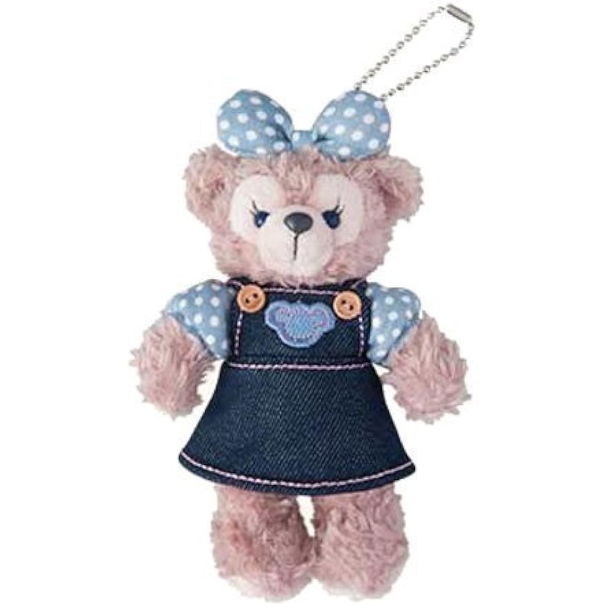 Shellie May Denim Plush Badge 2016 Summer Costume Series Jumper Skirt [Disney Sea Exclusive]
