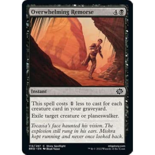 Magic: The Gathering - Overwhelming Remorse (110) - Brothers' War