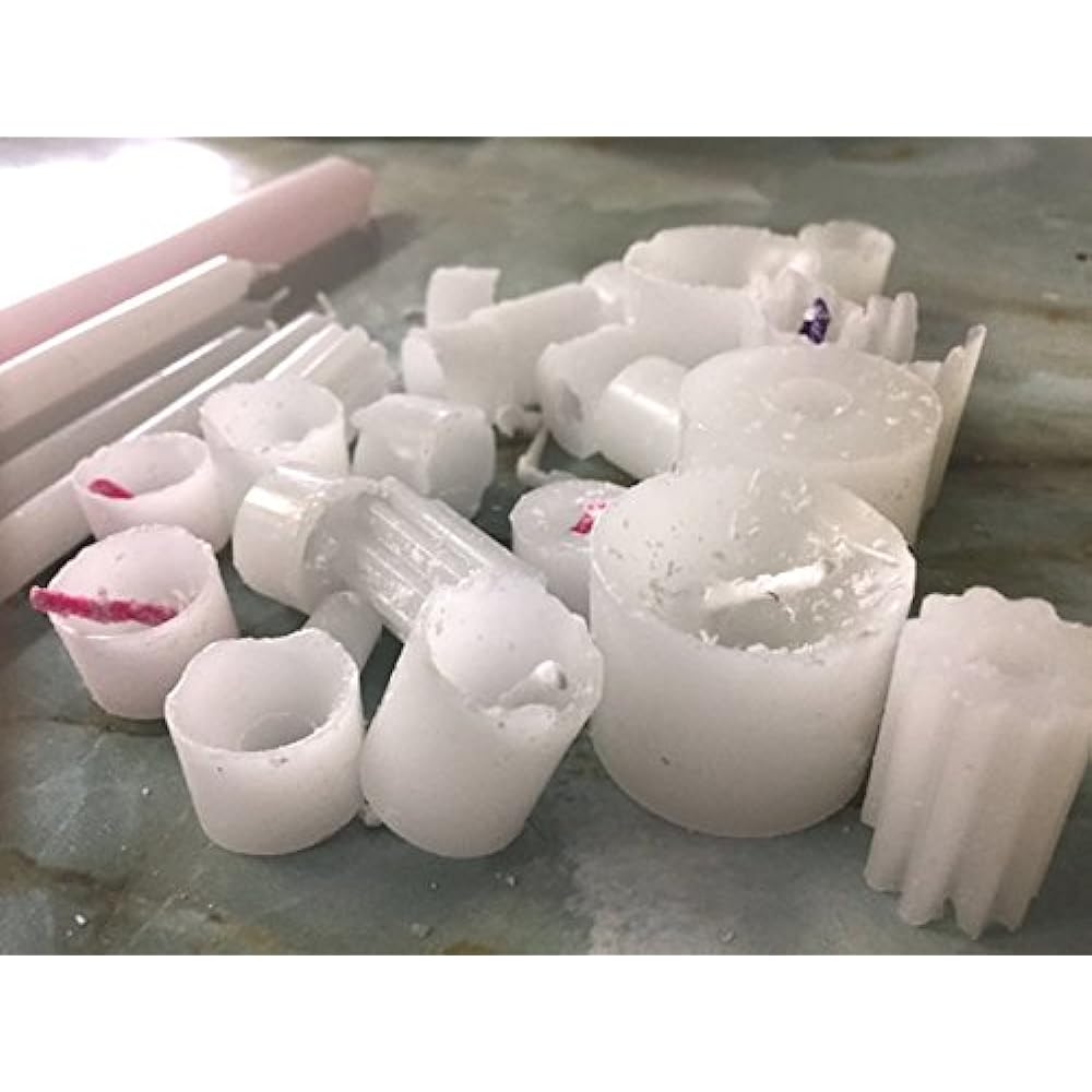 Paraffin wax, made by Kunikou Sangyo, the highest quality, assorted pieces of Hinode Fuji candles, mixed with stearic acid, with thread wick, shipped directly by Kunikou Sangyo [Candle, material, handmade, wax] (10kg)