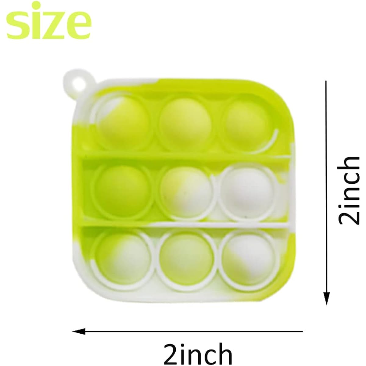 120pcs Mini Pop Bubble Fidget Sensory Toys Pop Toys for Party Favors, Classroom Student Giveaways, Easter Basket Goodie Bag Stuffers, Christmas Valentine Gifts for Kids