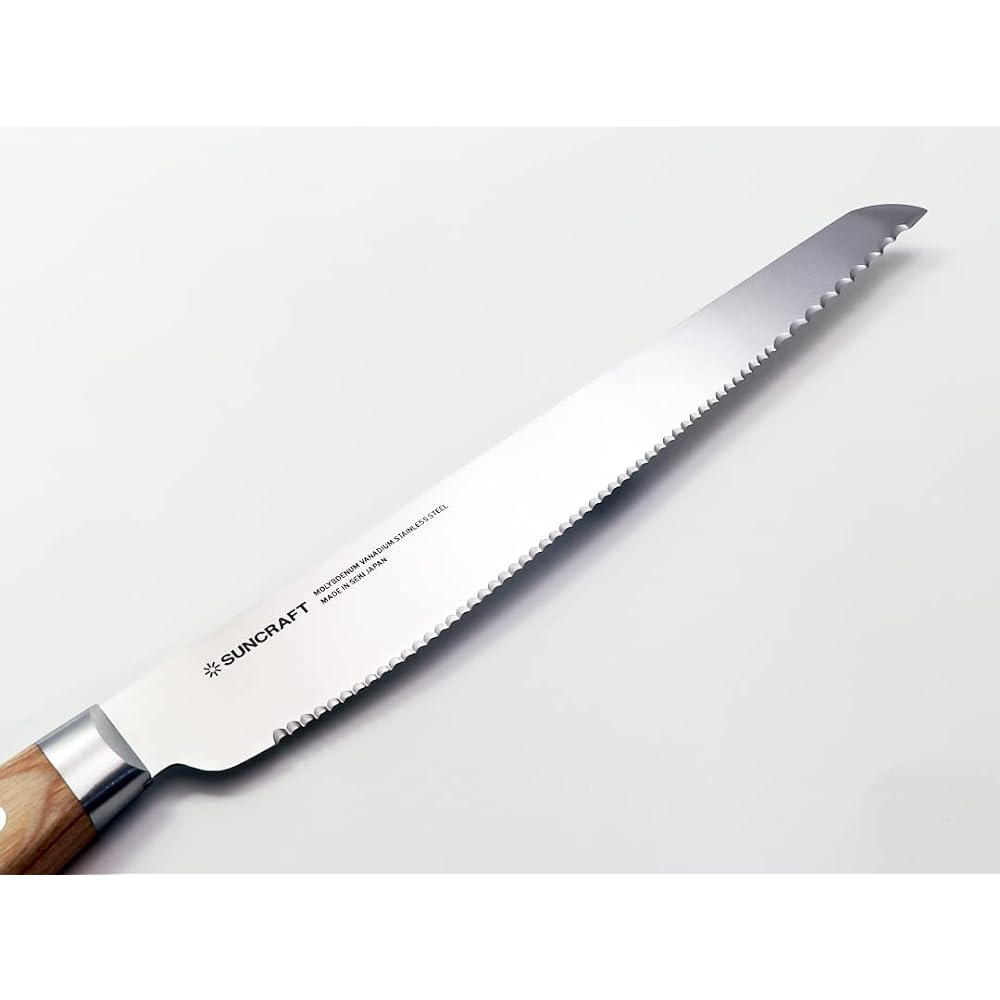 SUNCRAFT Bread Knife Seseragi MS−001