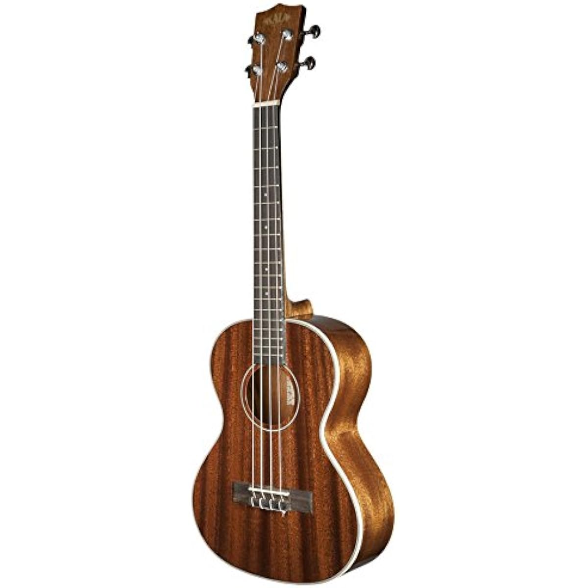 Kala KA-TG Gloss Mahogany Tenor Ukulele Bundle Gig Bag Tuner Strap String Fender Play Online Lesson Austin Bazaar Instruction DVD with Polishing Cloth