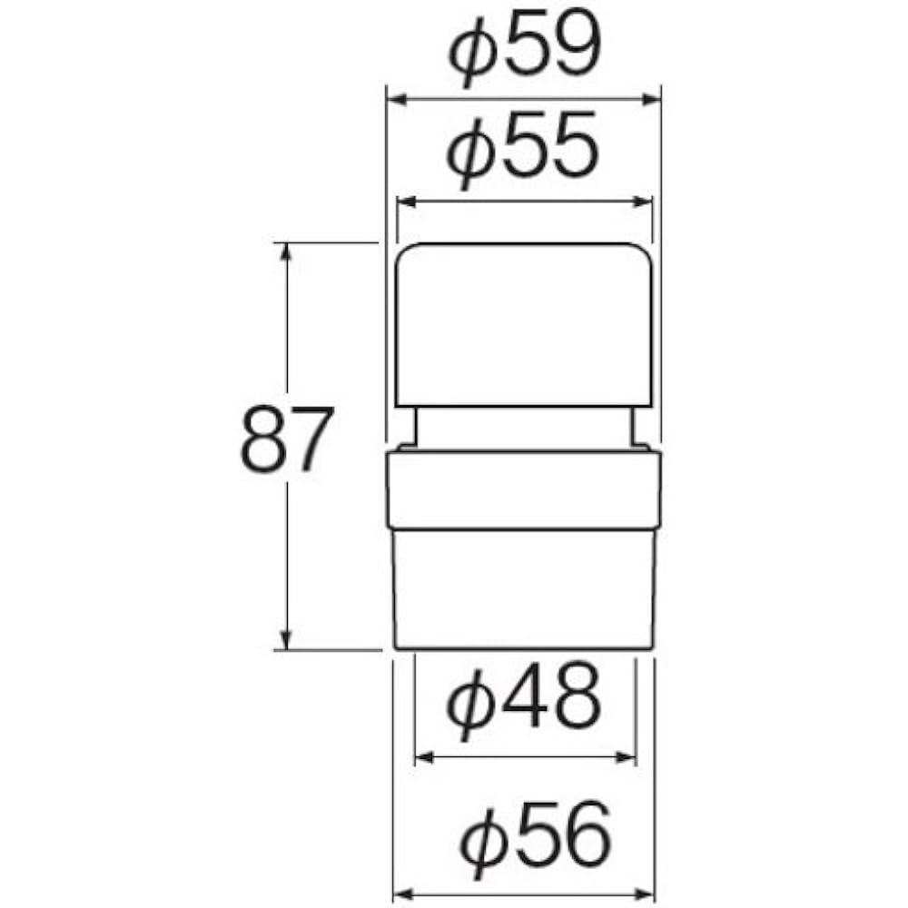 SANEI [Vent valve for toilet/wash basin/bathroom] Small vent valve V742