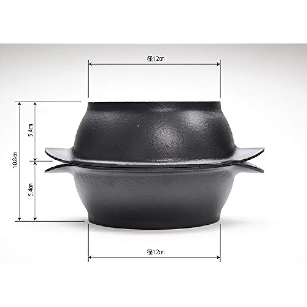 Ichikudo: Nanbu Iron Capsule Cooker TALL [Compatible with IH cooker]