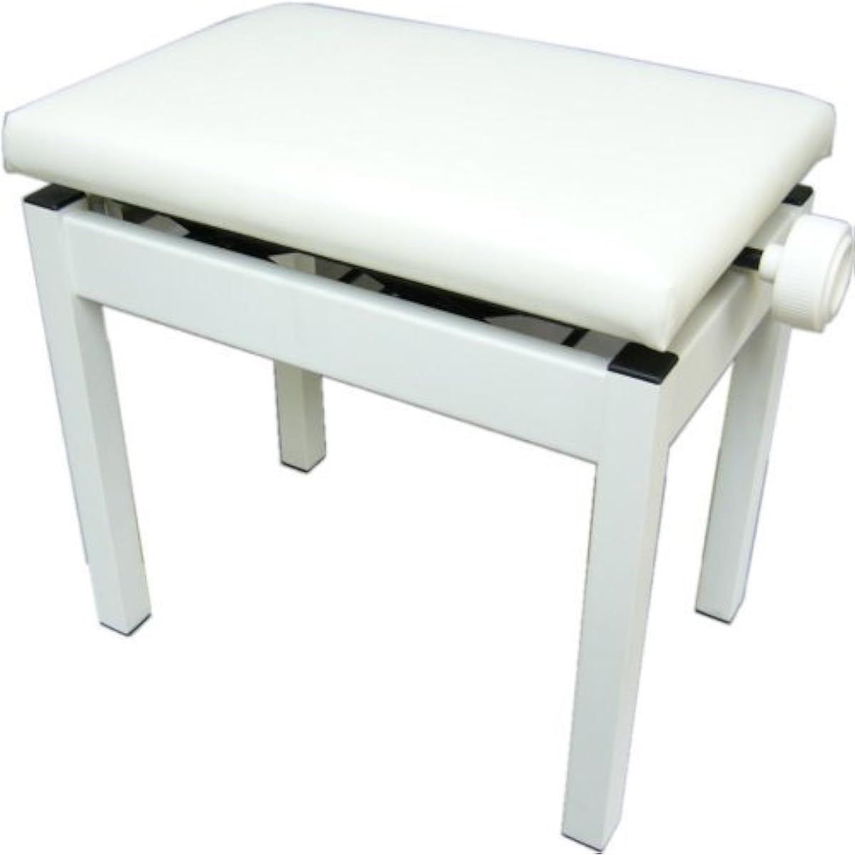 ITOMASA Square Height Small Piano Chair White AP-WH/Electronic Piano Chair
