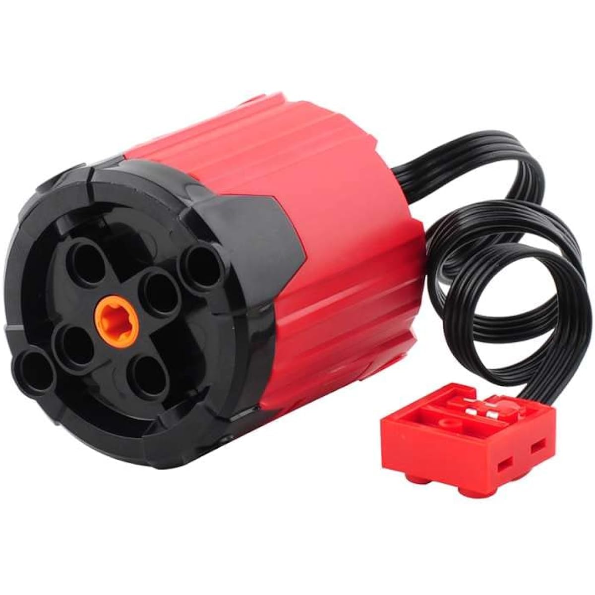 Reinforced Red Burst MOC Power Functions XL Motor Compatible with Legoeds 8882 Building Blocks Electromechanical Power Group High Speed