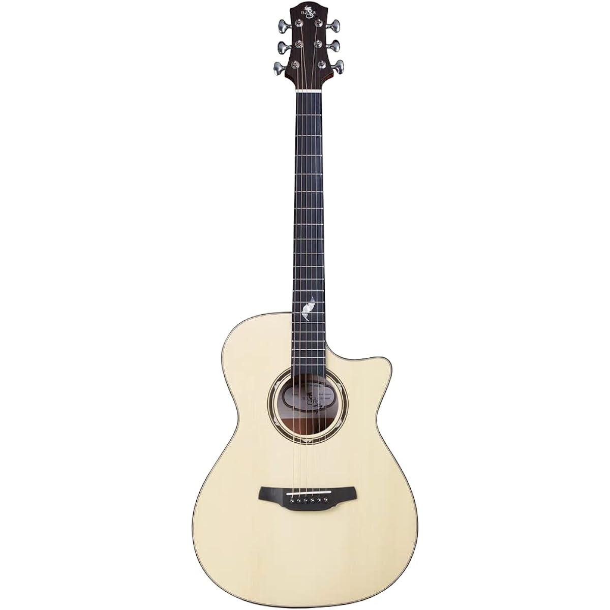 Naga Guitars Satoshi Gogo WIND Series G-08OOC OO Style Acoustic Guitar