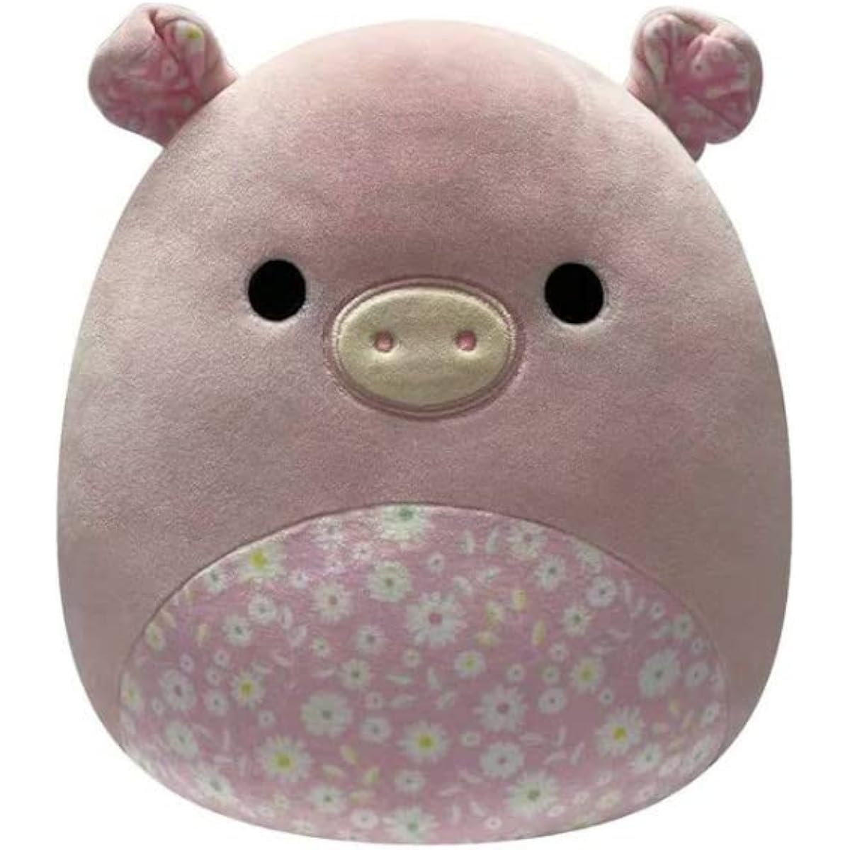 Squishmallow 12" Peter Pink Pig with Floral Berries