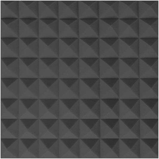 Anti-Noise Acoustic Foam Panels Tiles Soundproof Foam Panels DIY Studio Foam Soft Anti-Collision Wall Stickers for Cinema Bar Club Decoration (E 50*50*5CM) (A 50*50*5CM)