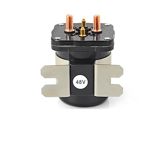 Starter Solenoid Relay 48V 4 Terminal Starter Solenoid Relay for Yamaha 1996-2007 Golf Cart G19-E G22-E YDRE 1995-1998 Club Car DS