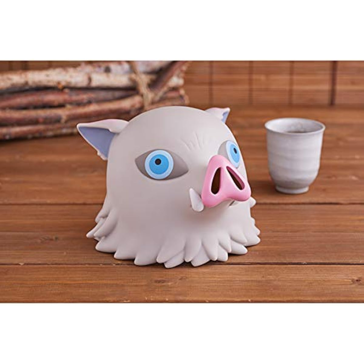 Demon Slayer: Kimetsu no Yaiba Total Concentration Exhibition Tokyo Venue Limited Inosuke Head Mascot Piggy Bank