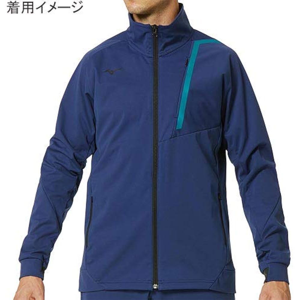 [Mizuno] Training Wear Tech Shield Light Jacket Windproof Stretch Slim 32MC9552 Men's