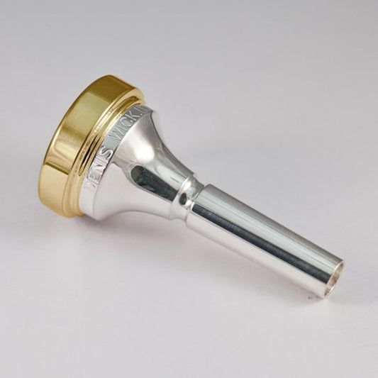 24K Gold Rim & Cup Dennis Wick Trombone Mouthpiece 3AL Large Shank