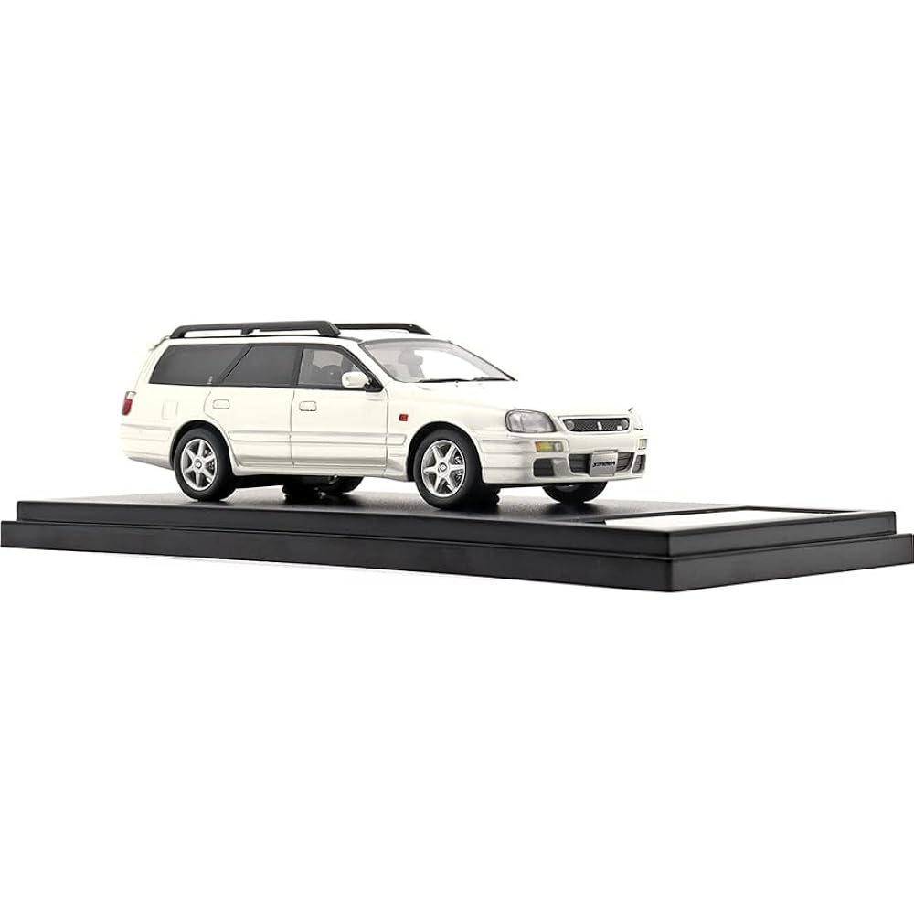 INTERALLIED Hi Story 1/43 Nissan STAGEA 25t RS FOUR S (1998) White Pearl Finished Product HS381WH