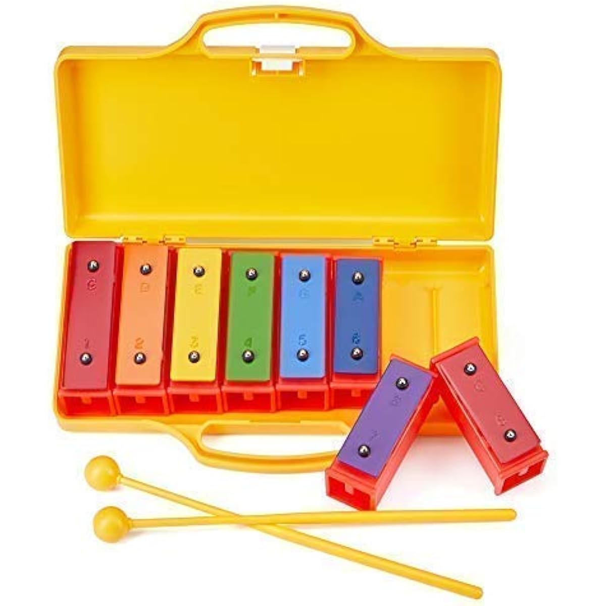 Silverstar Metallophone for Kids Professional Glockenspiel 25 Tones Xylophone Kids Musical Instrument Percussion
