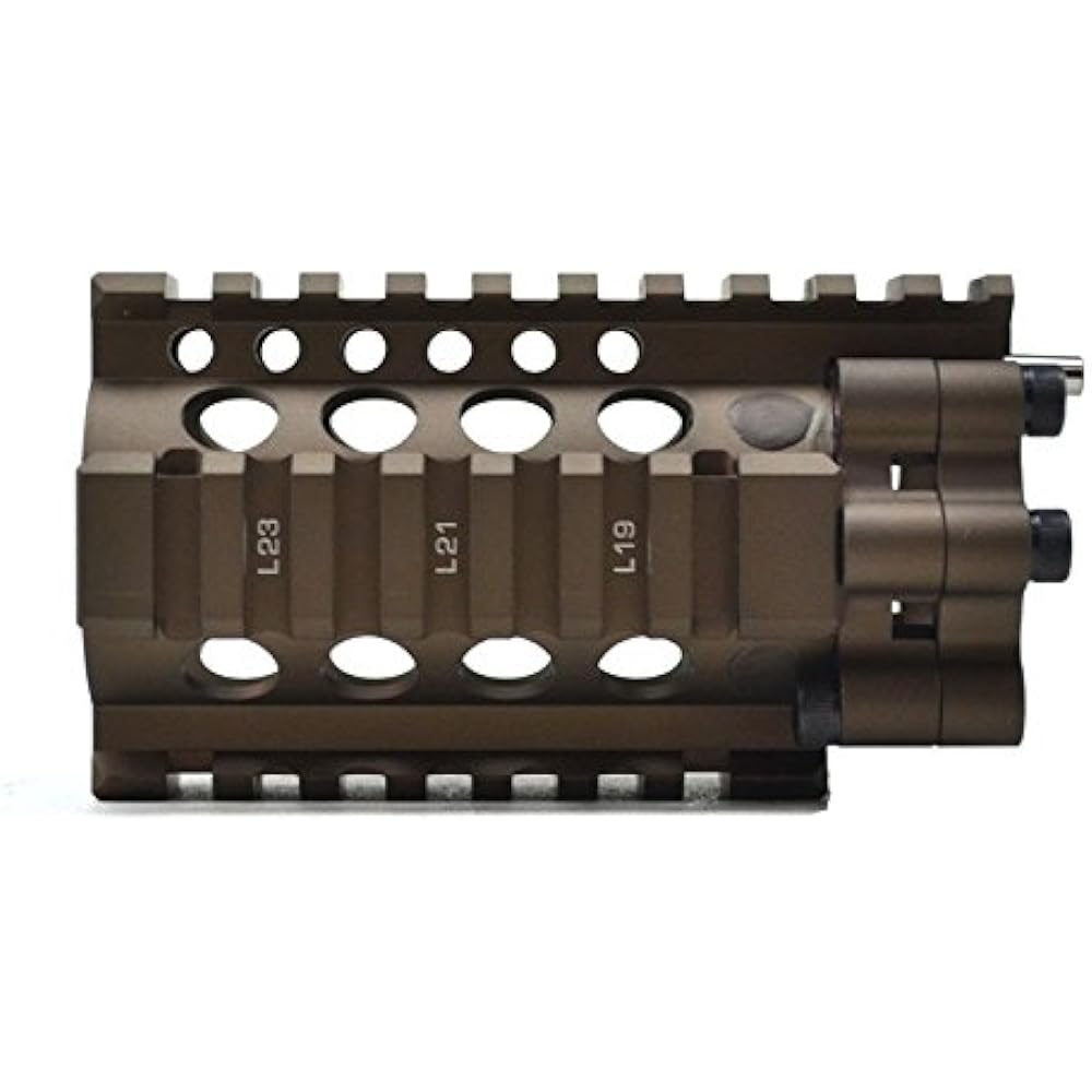 Mad Bull Airsoft Daniel Defense Official AR15 Lite RAS/Kit 4" TAN D01-027TAN
