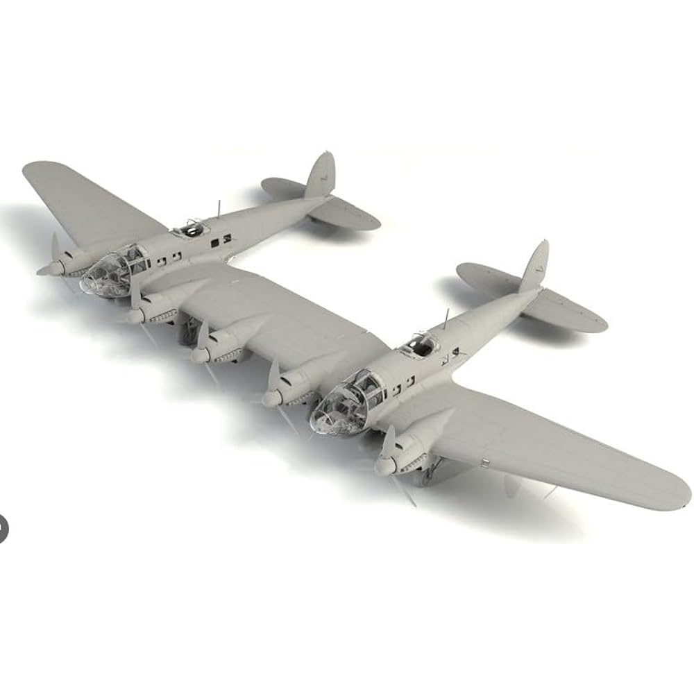 ICM ICM 1/48 Luftwaffe Heinkel He111Z-1 Zwierling Plastic Model 48260
