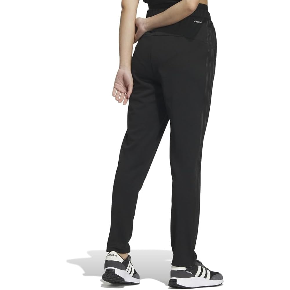 Adidas KNV49 Women's Long Pants, Seasonal Sportswear, 3 Stripes, Regular Fit, Double Knit Track Pants