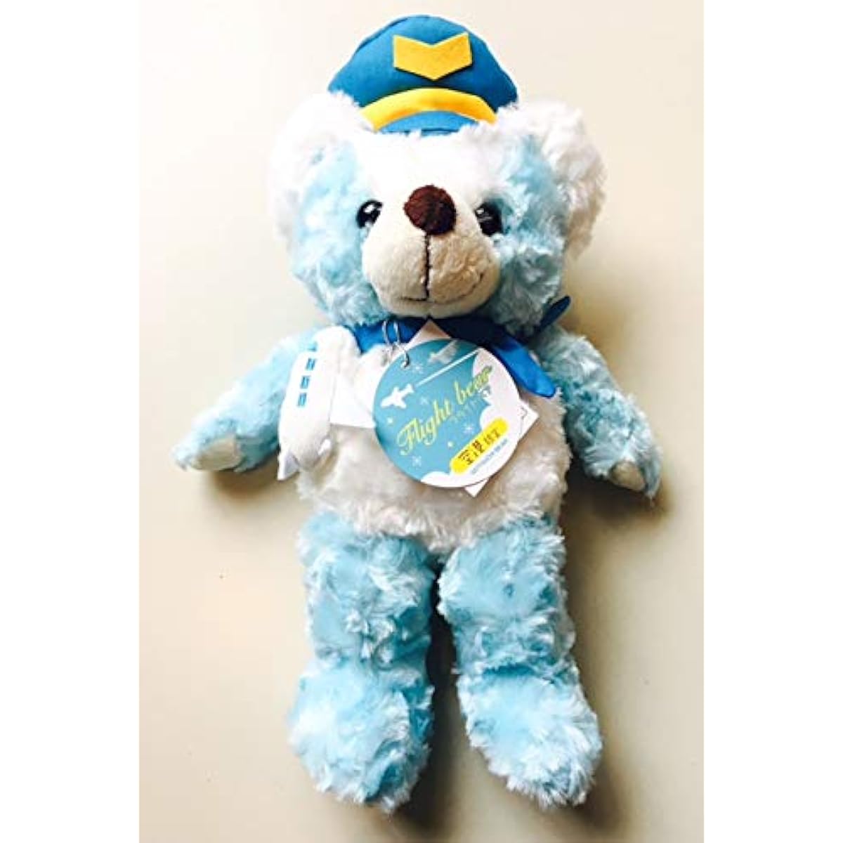 Local Bear Flight Bear 3 Plush Toy S Blue Airport Exclusive Fujini Makoto