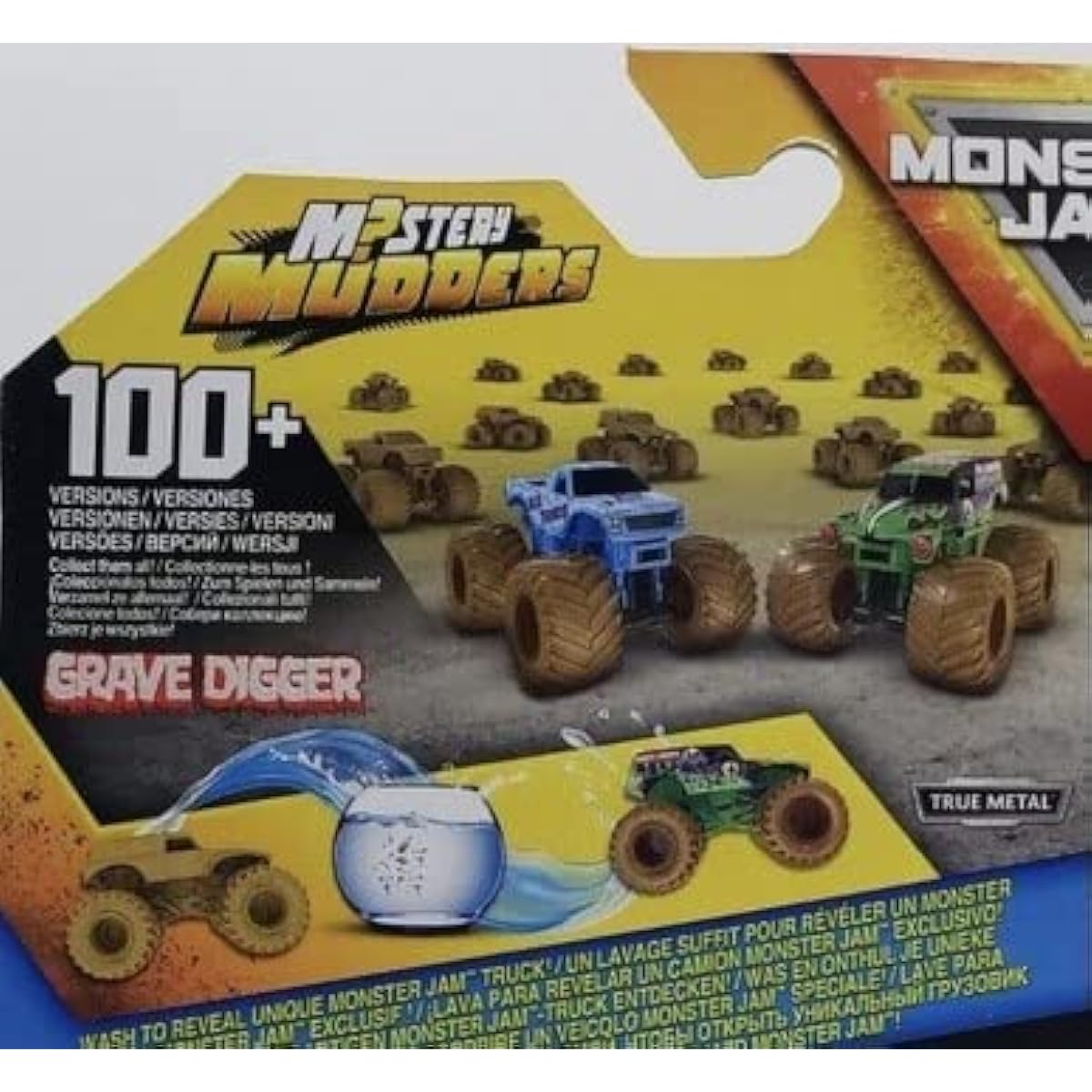 Monster Jam Mystery Mudders [Grave Digger] 1:64 scale die-cast truck