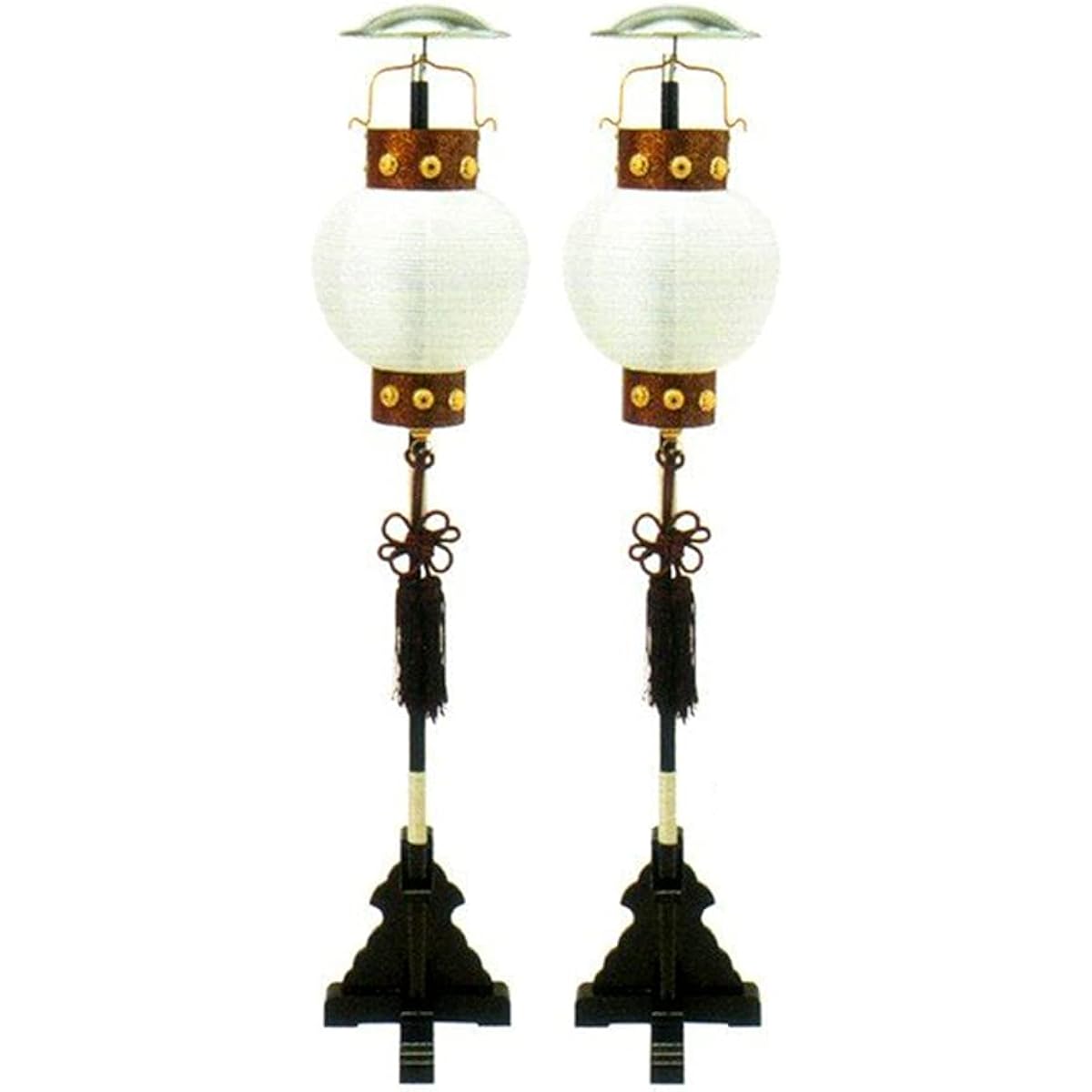 May Doll Lantern with Family Crest Modern Jinya Lantern No. 5 Height 70m Jinya