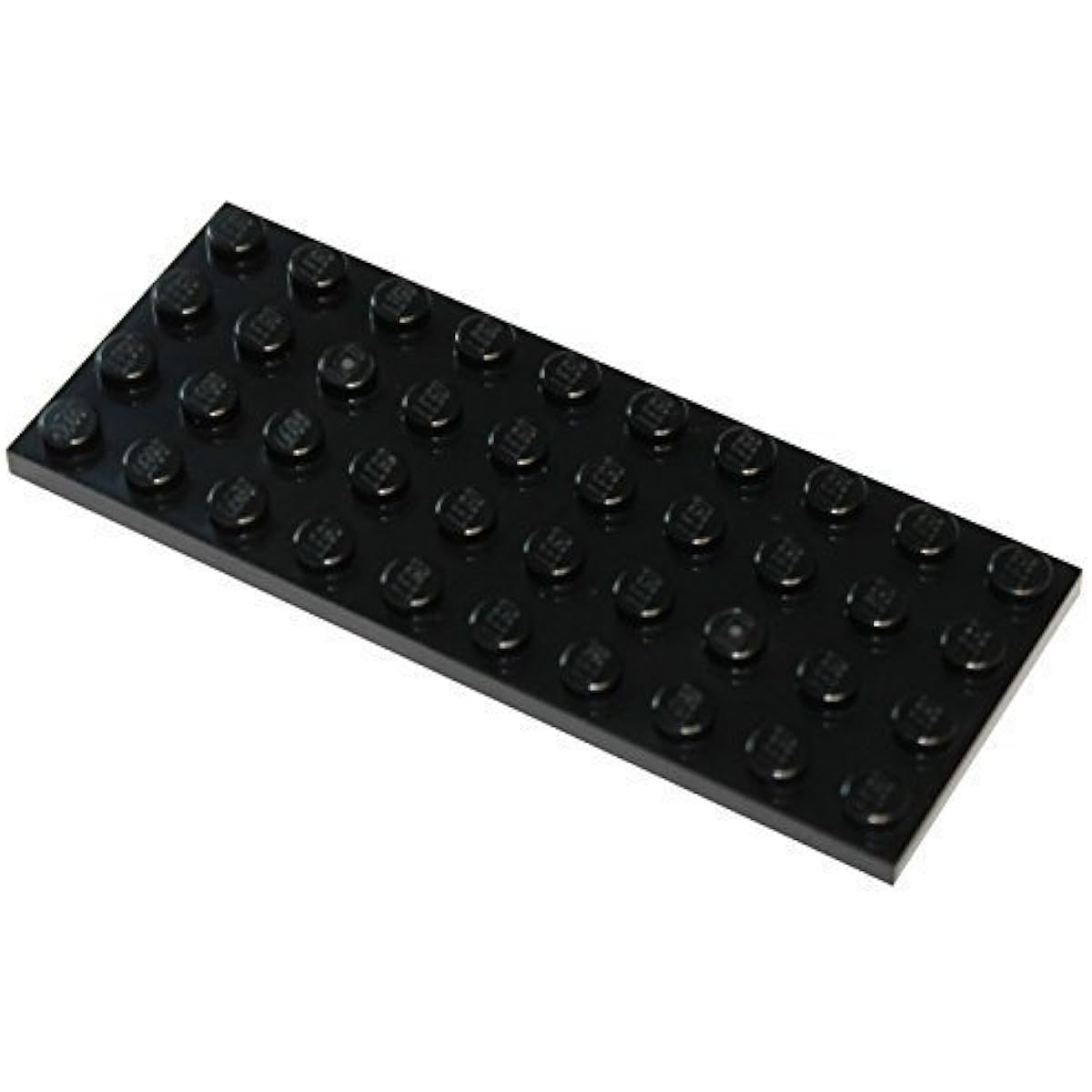 LEGO Parts and Pieces: Black 4x10 Plate x10