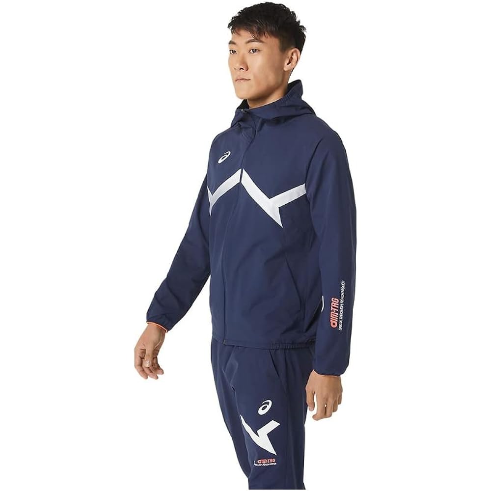 [ASICS] Training Wear A-I-M STRETCH CLOTH HOODY 2031D990 Men's