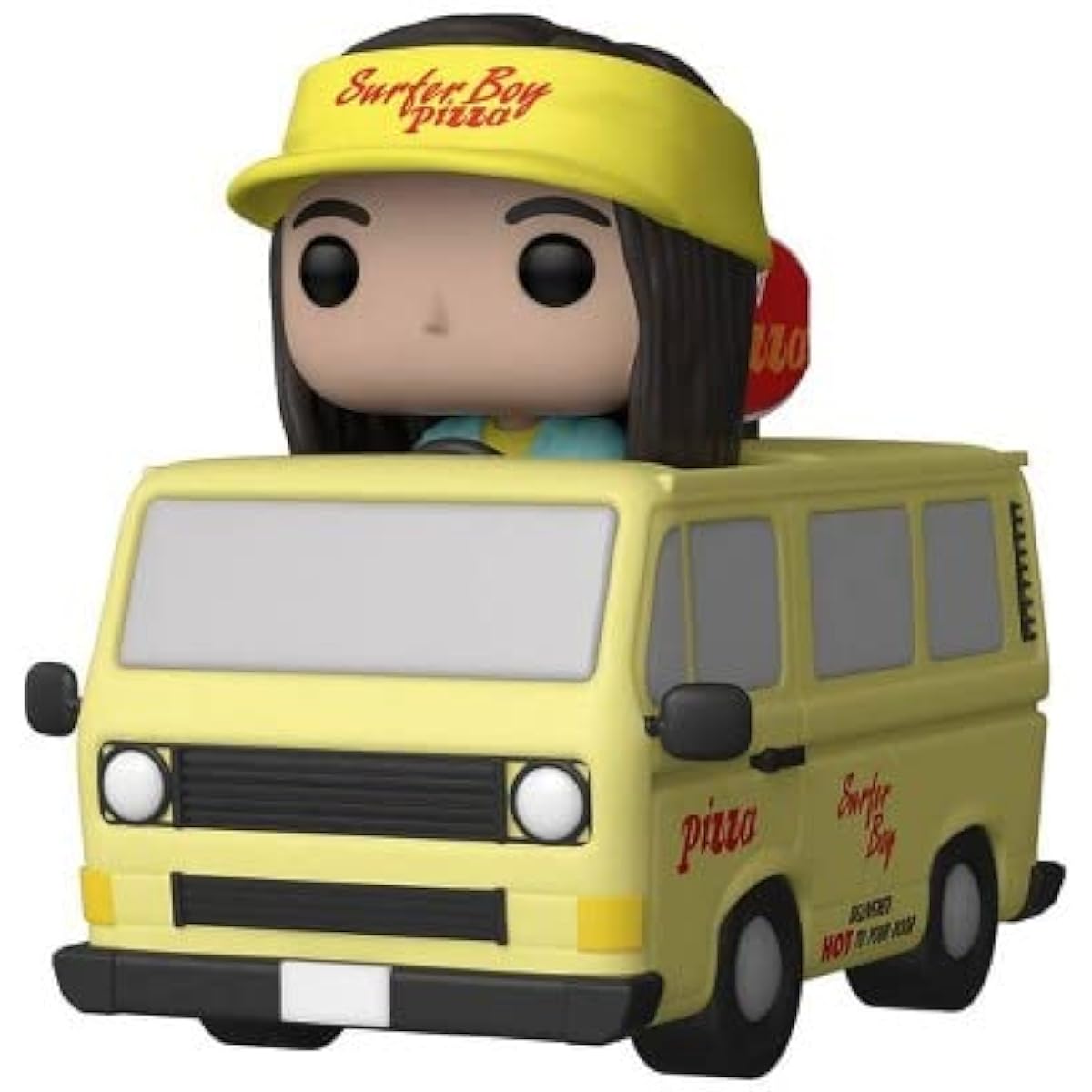 Funko Pop! Rides: Super Deluxe Stranger Things Season 4 - Argyle and the Pizza Van #113 - Collectible Figure, Multicolor